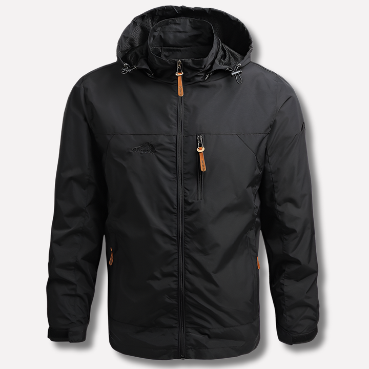 Stijlvol herenjack, militaire stijl, winddicht waterdicht. Geschikt als functionele lente- of zomerjas voor herenkleding.