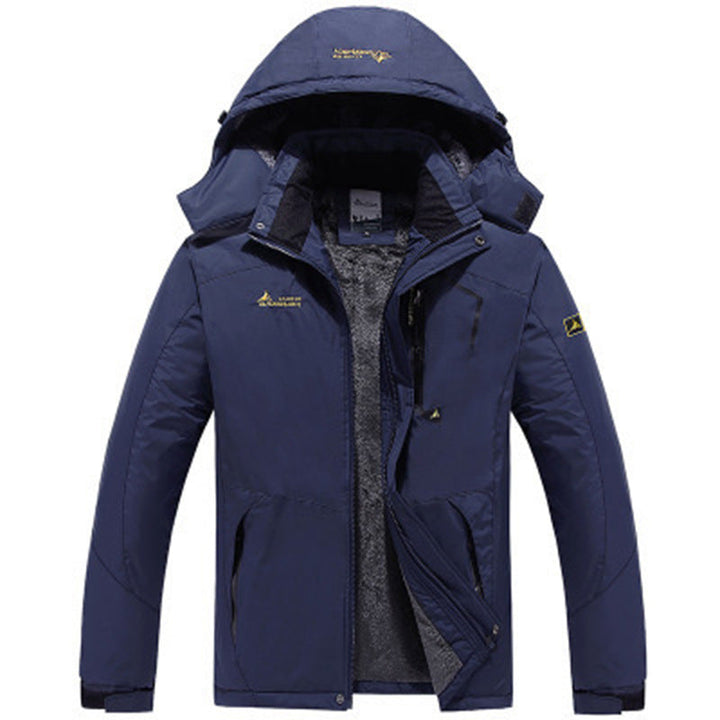 Heren outdoor winterjas, waterafstotende parka met capuchon. Warme bovenkleding perfect voor avonturen.