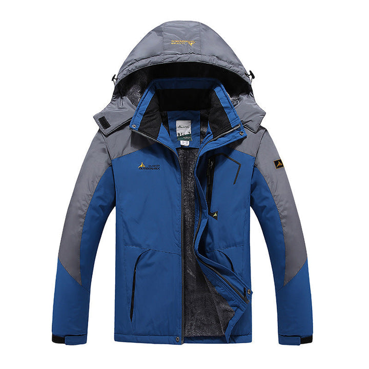 Heren winterjas, waterafstotende parka met afneembare capuchon. Warm & stijlvol voor outdoor activiteiten.