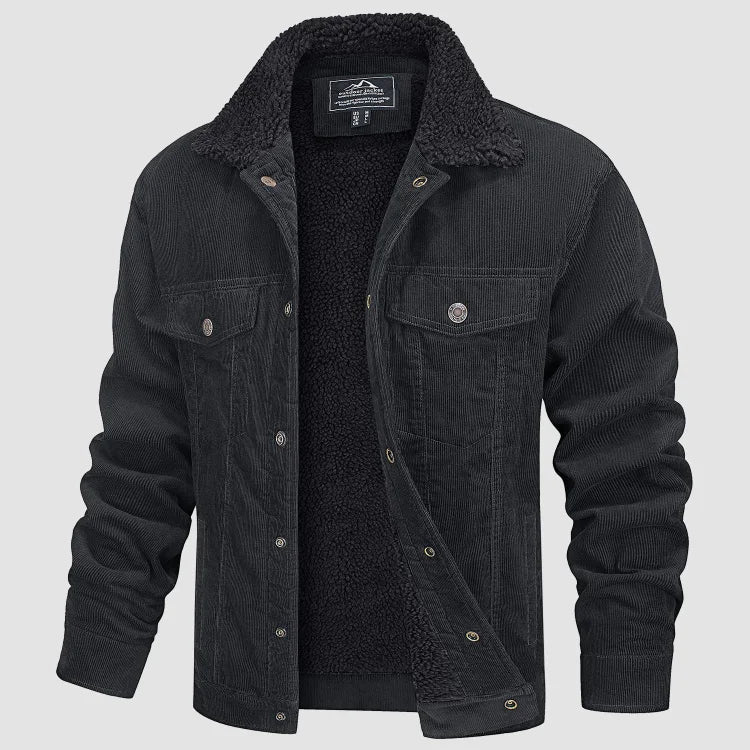 Klassieke heren winterjas, ideaal voor koud weer. Biedt warmte, stijl en comfort tijdens de wintermaanden.