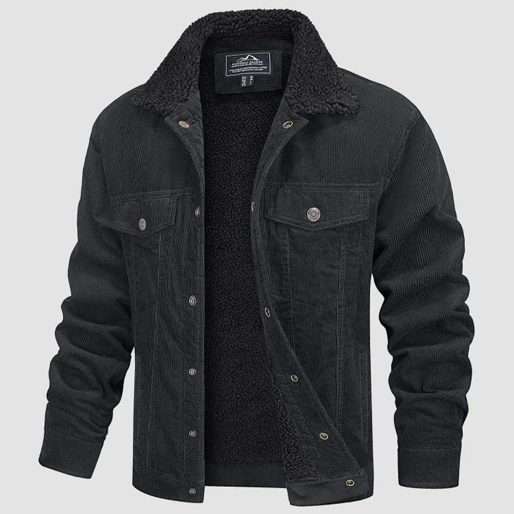 Klassieke heren winterjas, ideaal voor koud weer. Biedt warmte, stijl en comfort tijdens de wintermaanden.