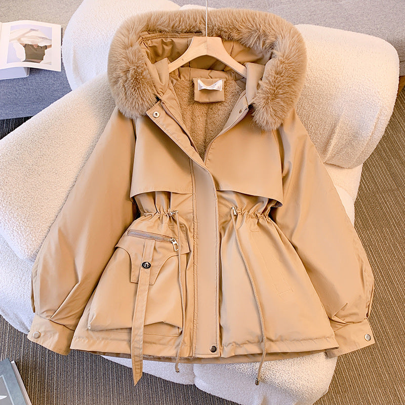 Lange dames winterjas, elegante parka, perfecte bovenkleding voor wintermode, zowel stijlvol als comfortabel.