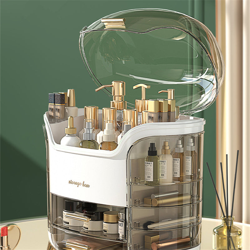 Stijlvolle make-up organizer, een perfect cadeau voor elke beauty liefhebber.
