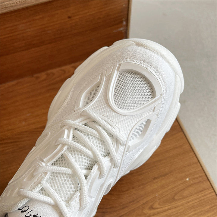 Comfortabele dames chunk sneakers met stevige zool, ideaal voor dagelijks gebruik.