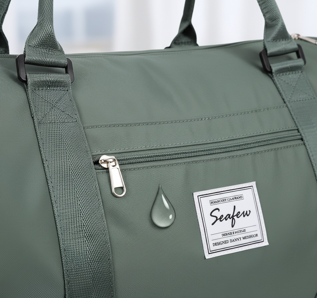 Veelzijdige duffelbag, waterdicht en met schouderband, handig voor al je reizen.