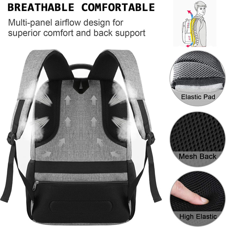 Comfortabele SmartBack dagrugzak met ademend rugpaneel, perfect voor lange dagen.