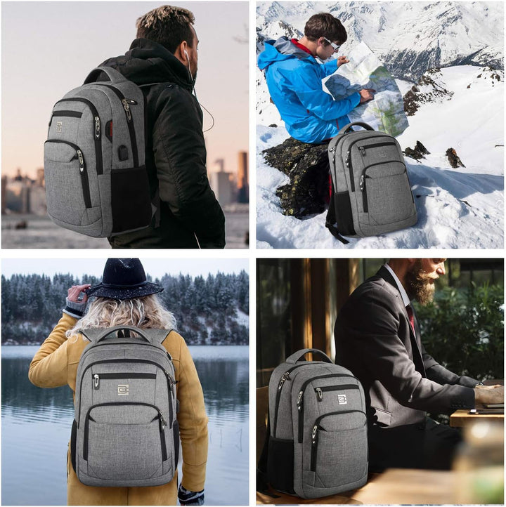 SmartBack laptop rugzak, waterdicht en stijlvol voor professioneel gebruik.