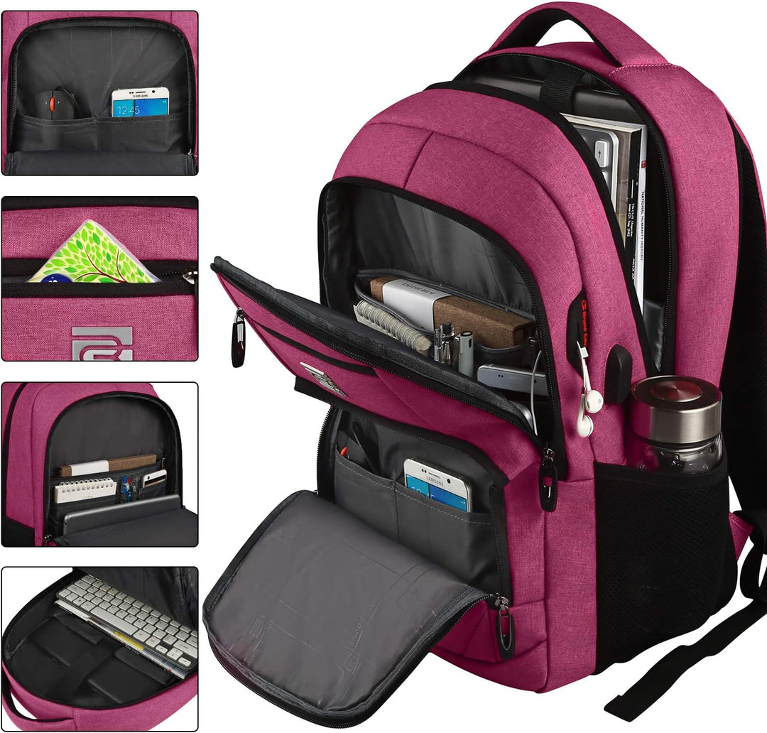 SmartBack laptop rugzak, veilig en waterdicht, ideaal voor studenten en professionals.