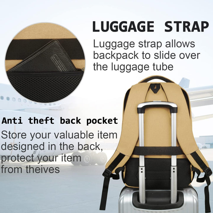 Stijlvolle SmartBack rugzak, waterdicht en duurzaam voor langdurig gebruik.