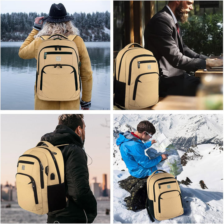 SmartBack schoolrugzak, waterdicht en ruim, geschikt voor laptop en boeken.