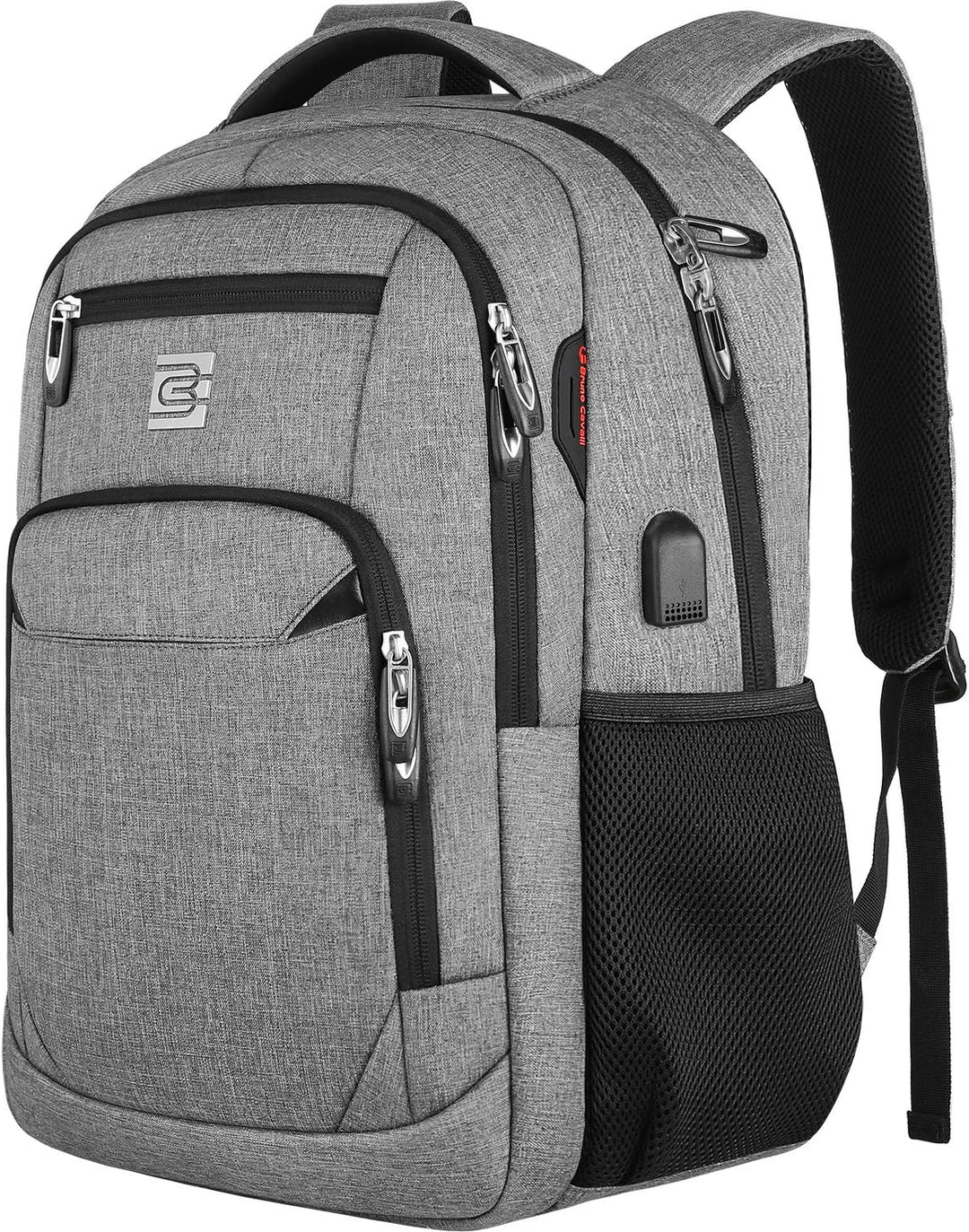 Antidiefstal SmartBack rugzak met comfortabele, gewatteerde schouderbanden.