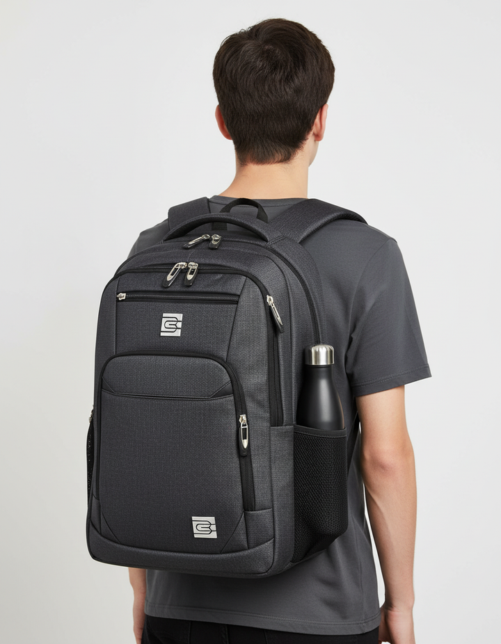 Compacte waterdichte SmartBack rugzak, ideaal voor dagtochten en boodschappen.