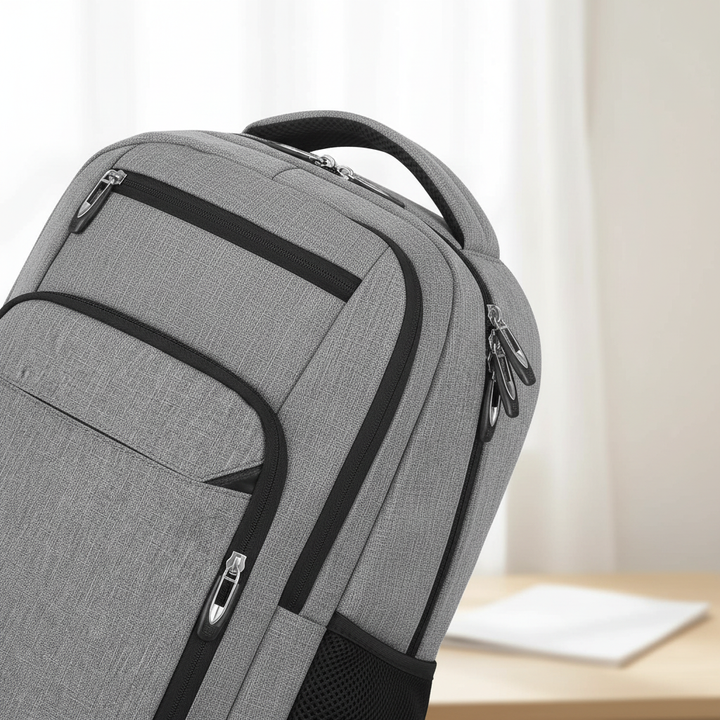 Stijlvolle SmartBack dagrugzak met USB-oplaadpoort voor reizigers.