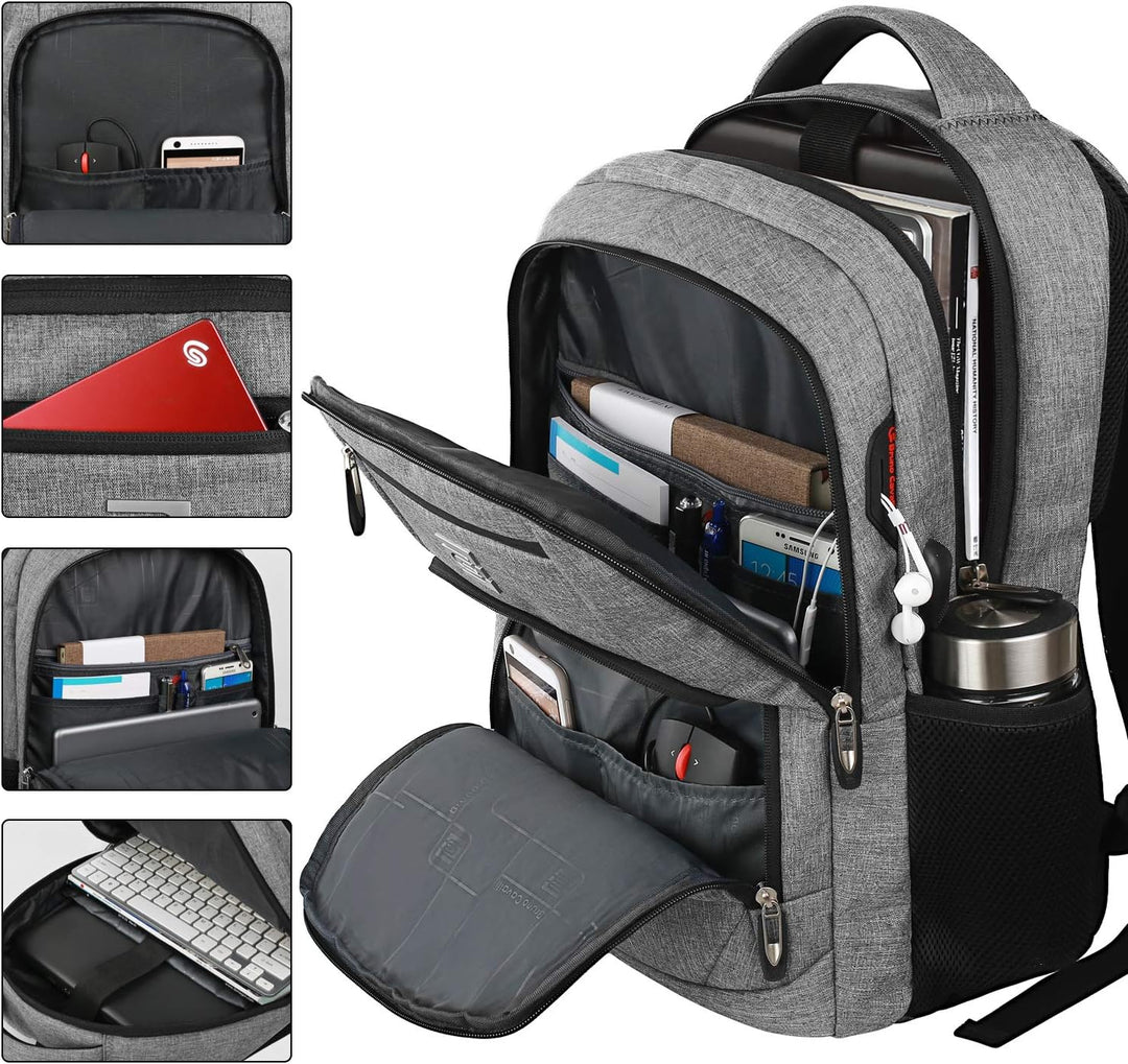 Moderne SmartBack rugzak voor werk, met speciaal laptop- en tabletvak.