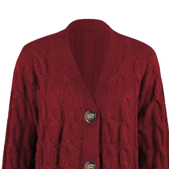 Elegant damesvest, gebreid voor comfort en mode, veelzijdig voor elke dag of een speciale gelegenheid.