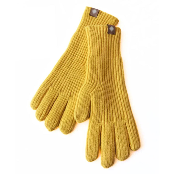 Warme gebreide dameshandschoenen van Elara, perfecte mode accessoire met touchscreen functionaliteit.