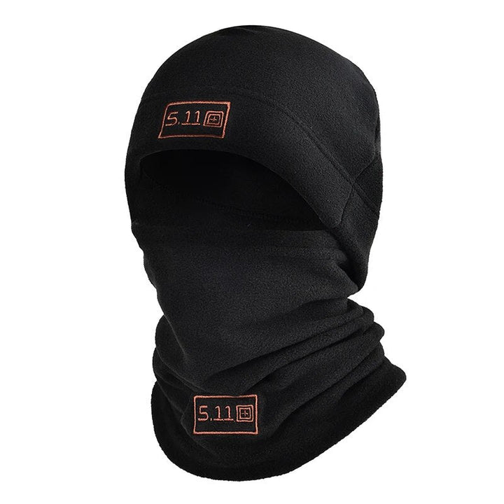 Unisex warme bivakmuts van polyester, perfect voor winterse kou.