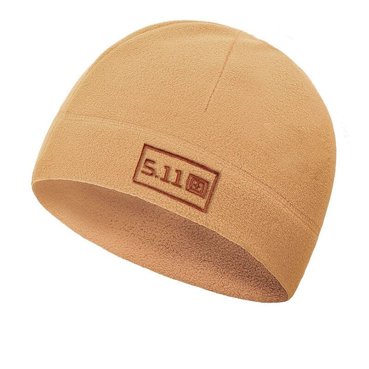 Duurzame polyester bivakmuts, unisex hoofdbedekking voor winterse kou.