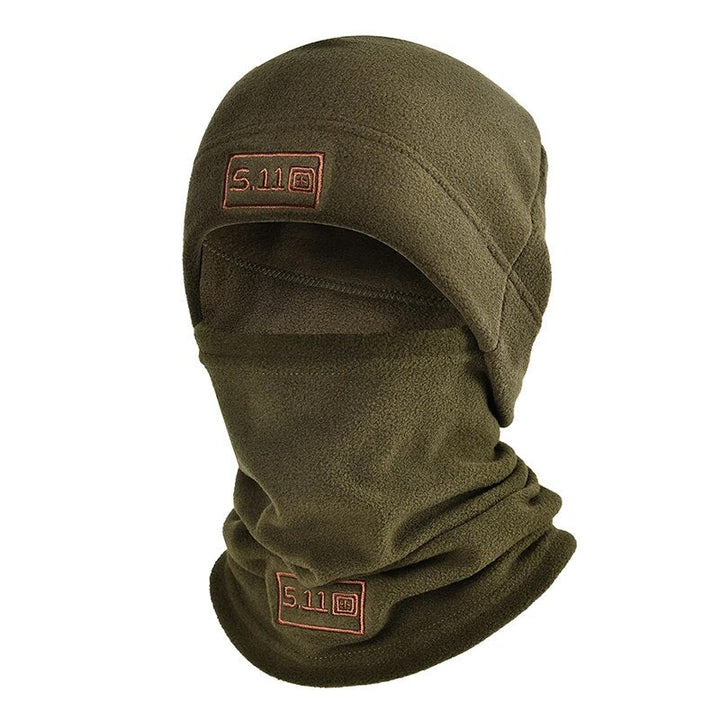 Warme hoofdbedekking: bivakmuts voor outdoor winteractiviteiten.