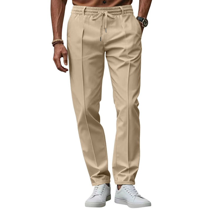 Stijlvolle slim fit pantalon voor heren, perfect voor een moderne zakelijke look. Comfortabel en strak.