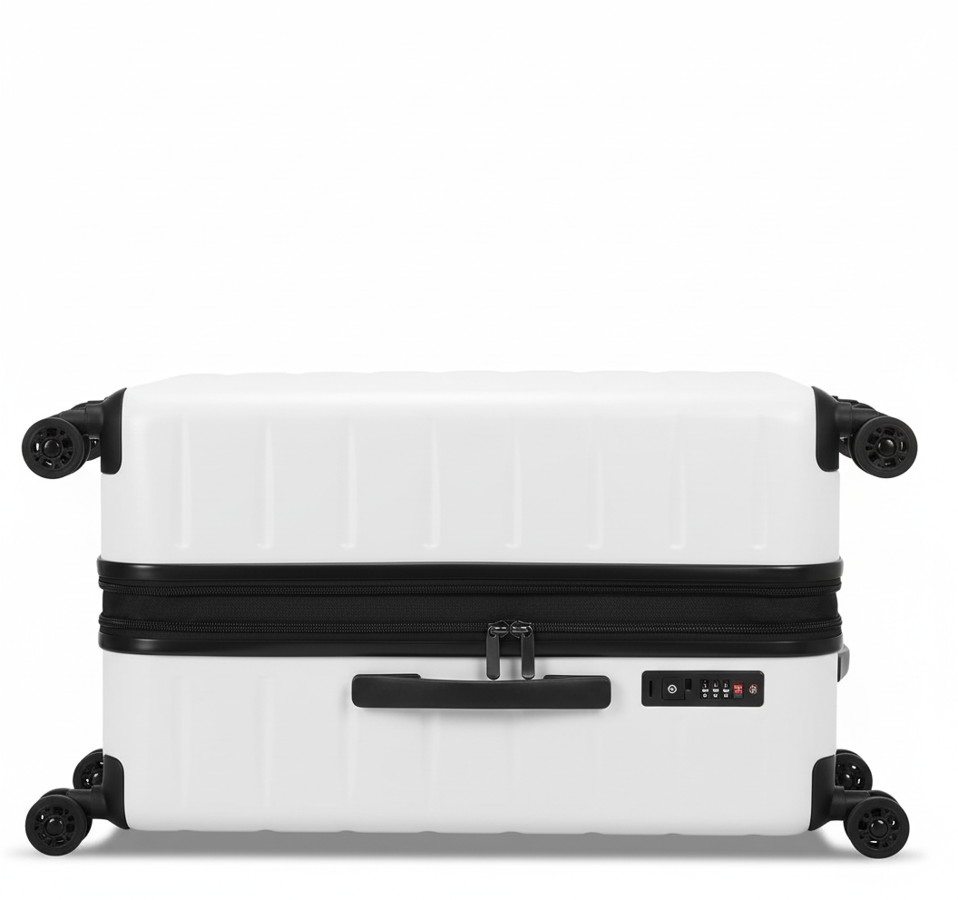 Compacte Skycase handbagage koffer, ideaal voor weekendtrips. Lichtgewicht, duurzaam en met veilig TSA slot.