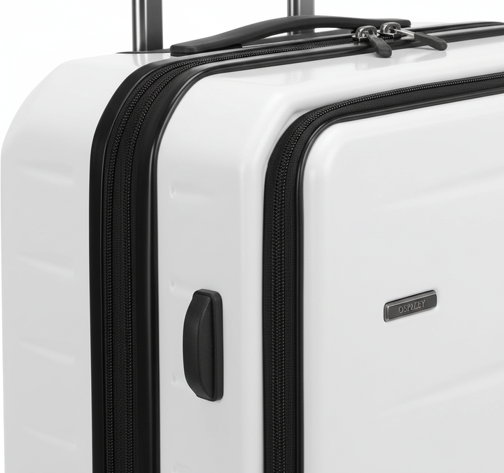 Duurzame Skycase reiskoffer met geïntegreerd TSA slot voor extra veiligheid tijdens vakanties. Gemakkelijk reizen.