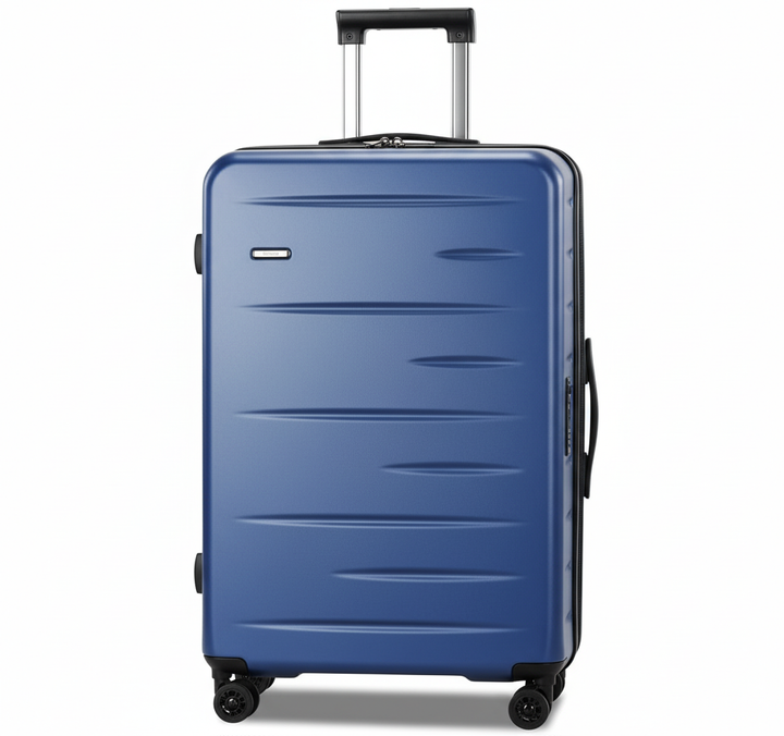Soepele wielen en stevige handgreep op deze Skycase reiskoffer. Comfortabel, veilig en stijlvol onderweg met je bagage.