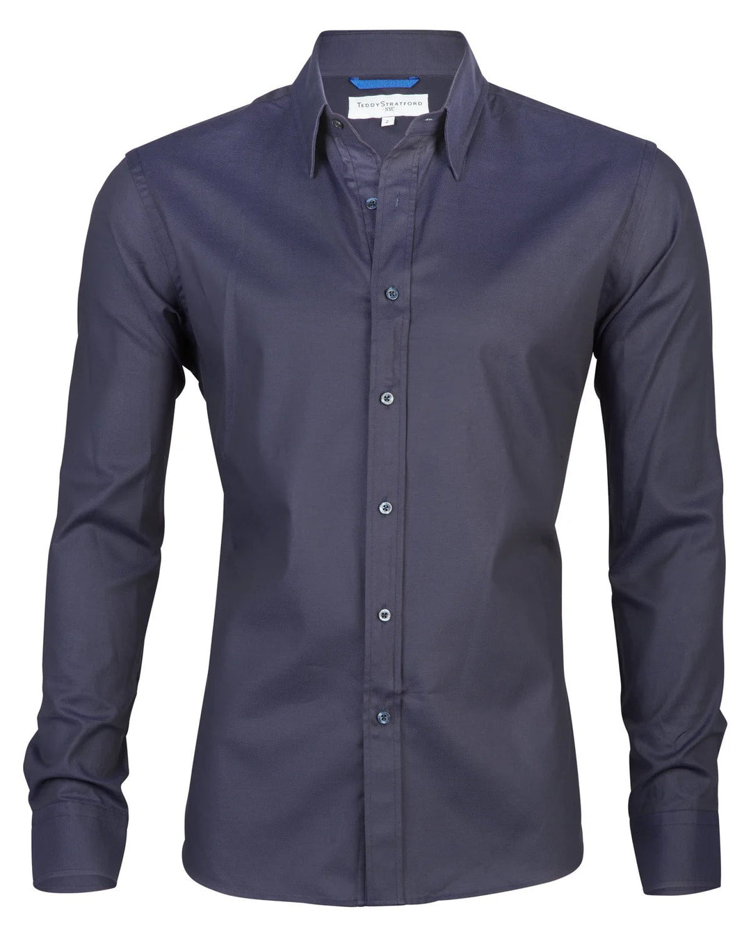 Elegant heren overhemd, slim fit, met unieke verborgen rits. Combineert stijl, comfort en een strakke look voor elke man.