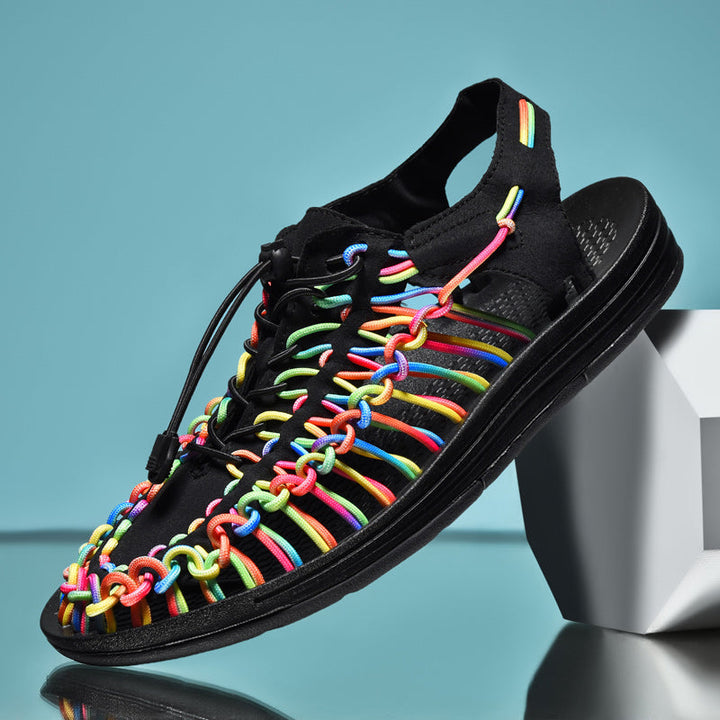 Ademende wandelsandalen voor heren, lichtgewicht en duurzaam, ideaal voor zomerse hikes.