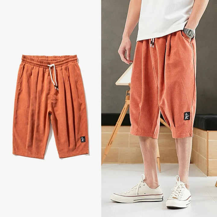 Stijlvolle heren zomer short, perfect voor strand, vakantie of casual zomerkleding. Ademend.
