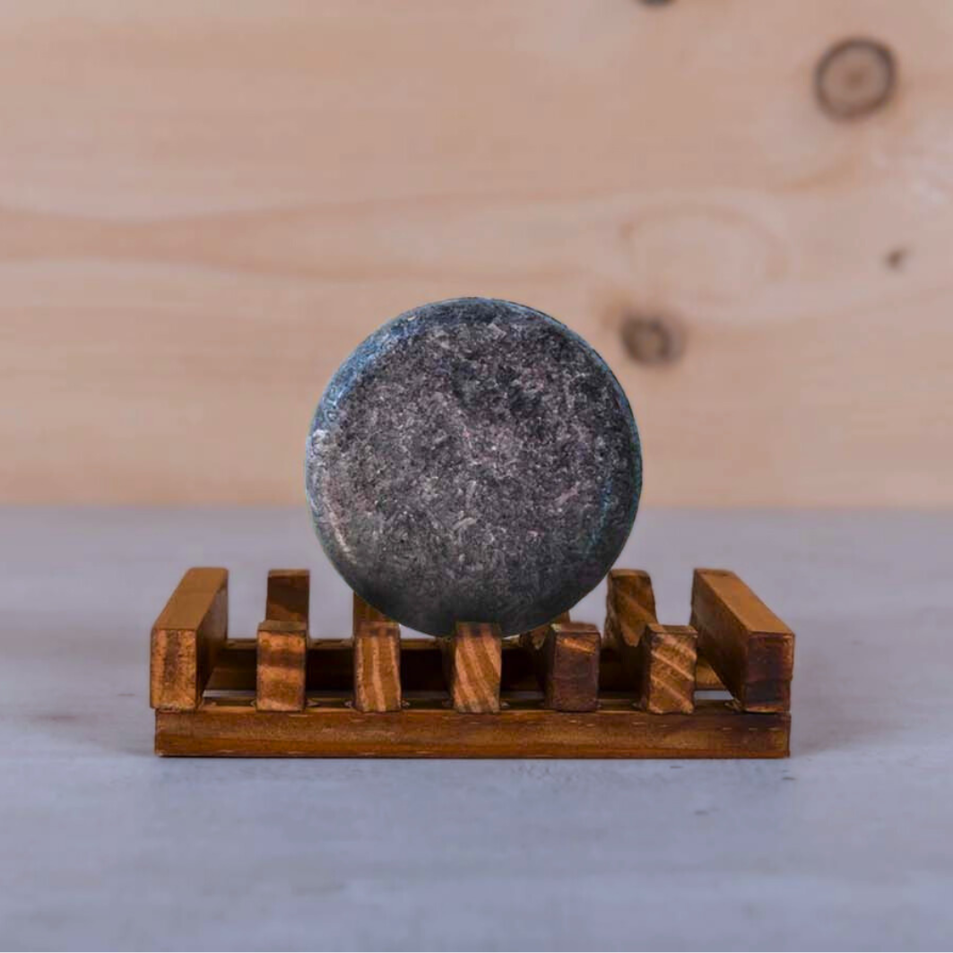 Verjongende Anti-Grijs Shampoo Bar voor effectieve haar- & baardverzorging. Herstelt natuurlijke haarkleur.