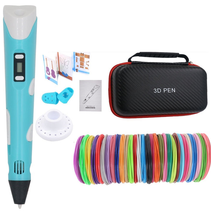 Actief bezig met de 3D printpen: creëer en leer met PLA filament, perfect voor educatieve knutselprojecten.