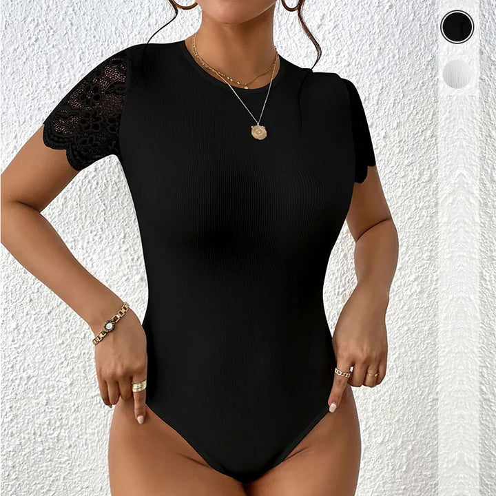 Comfortabele elegante damesbody zonder rug, perfect voor de zomer; een veelzijdig mode-item.
