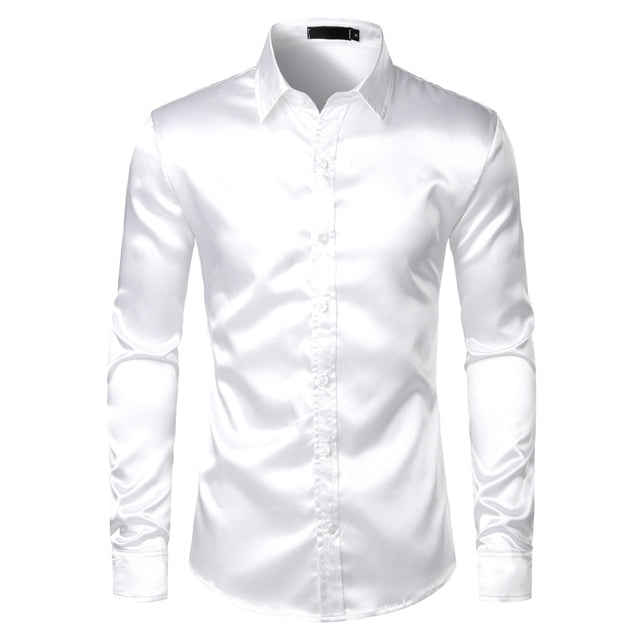 Modern heren overhemd Lucas met lange mouw, perfect voor een stijlvolle en eigentijdse mannenmode.