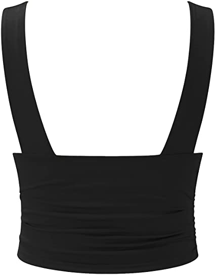 Grijze slim fit damestop met elegante ruches en V-hals. Een stijlvolle en modieuze keuze voor de zomer.