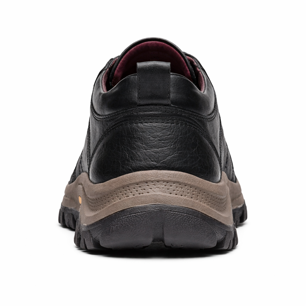 Lichtgewicht zakelijke orthopedische herenschoenen voor comfort en stijl op kantoor.