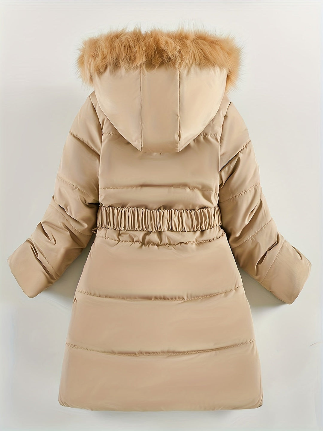 Warme meisjes winterjas met zachte voering en capuchon. Essentieel voor winterse avonturen.