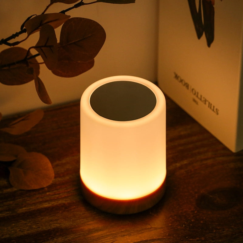 Gezellige draagbare sfeerlamp met intuïtieve touchbediening. Instelbaar LED licht voor woonkamer of slaapkamer.