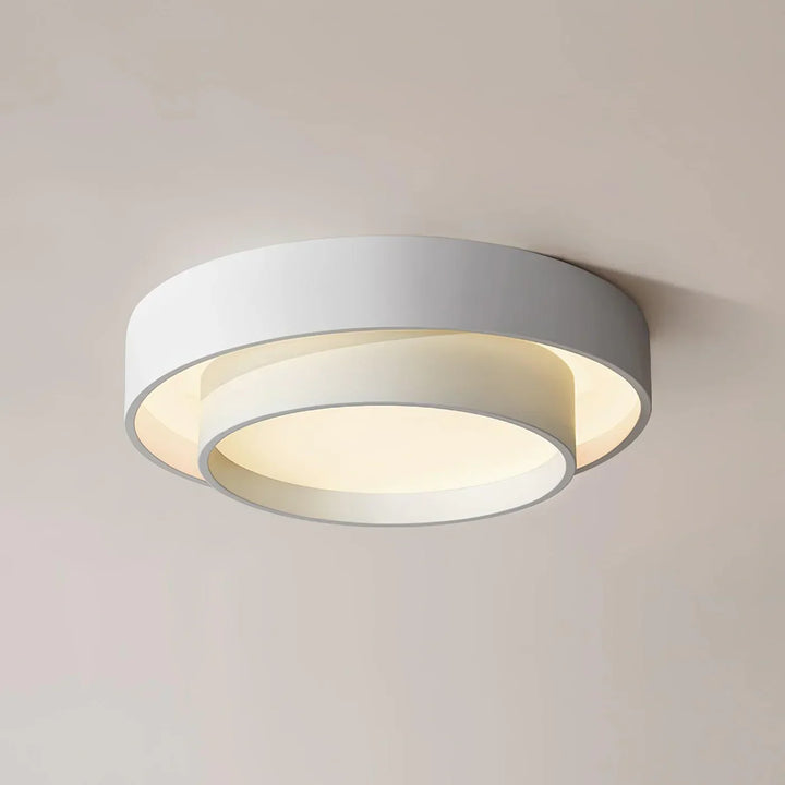 Design ronde LED plafondlamp, dimbaar en energiezuinig, voor optimaal gemak.