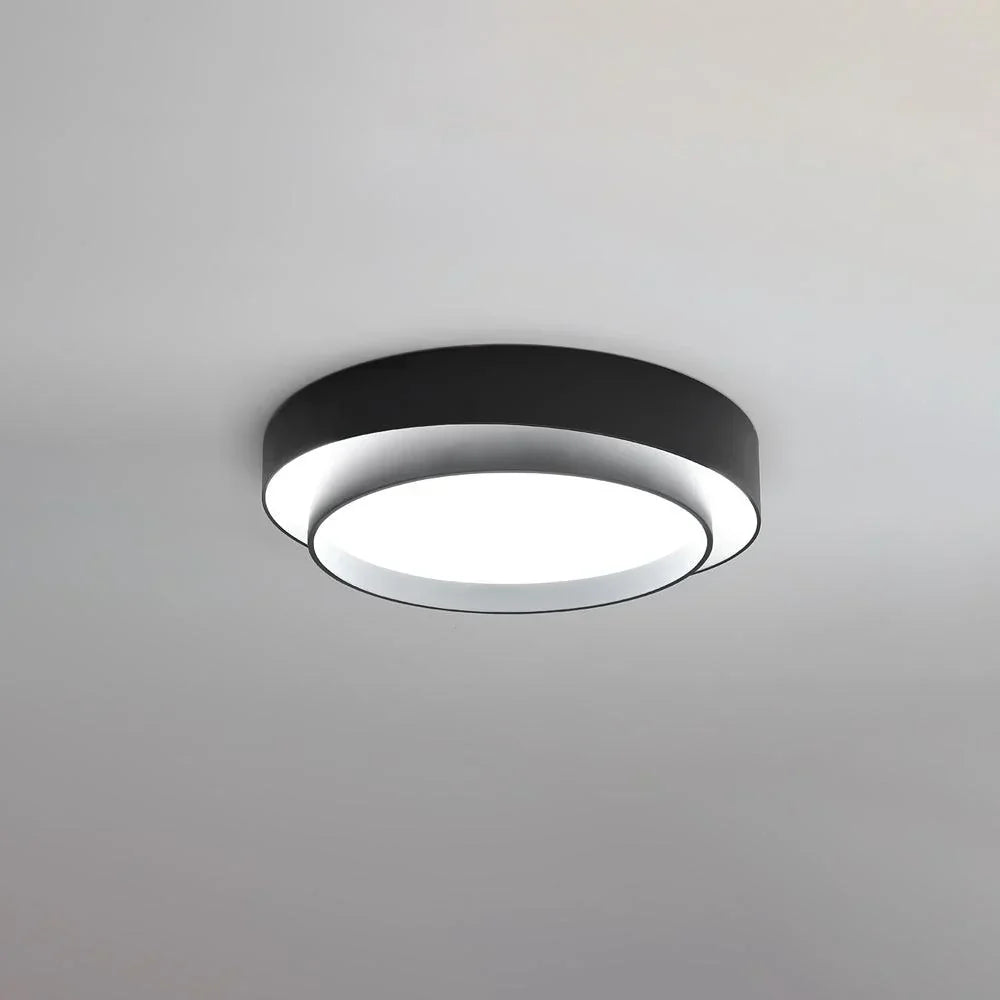 Design LED plafondlamp, modern en rond, voor een chique interieur.