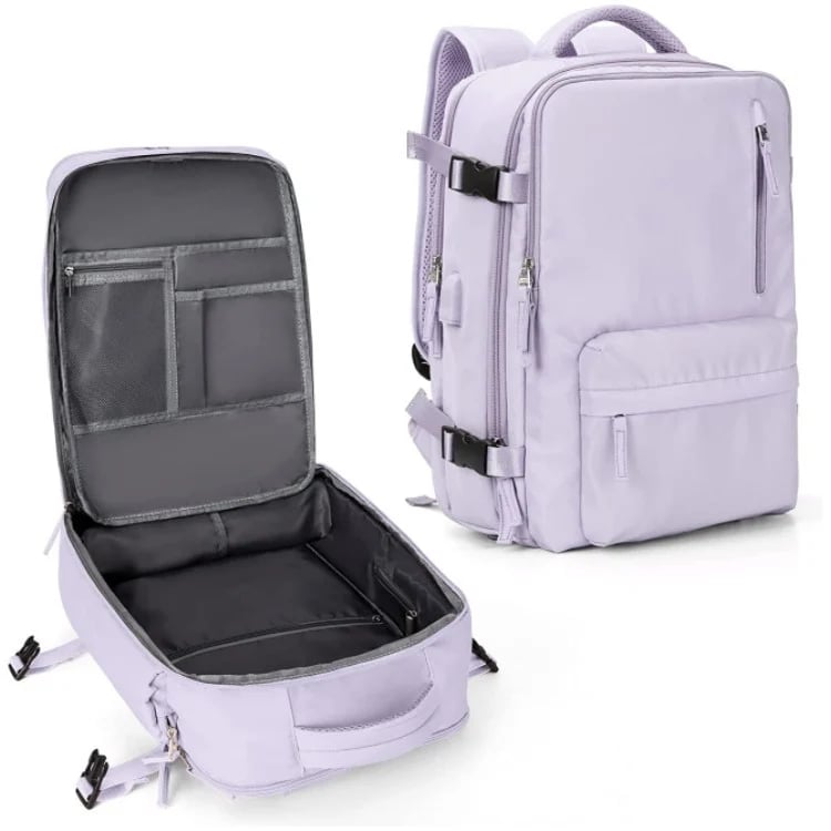 Functionele reisrugzak unisex, 35L, waterdicht met ventilerend rugpaneel en ruime opbergmogelijkheden.