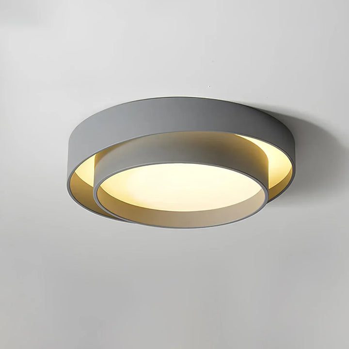 Energiezuinige LED plafondlamp, stijlvol en modern, met heldere lichtopbrengst.
