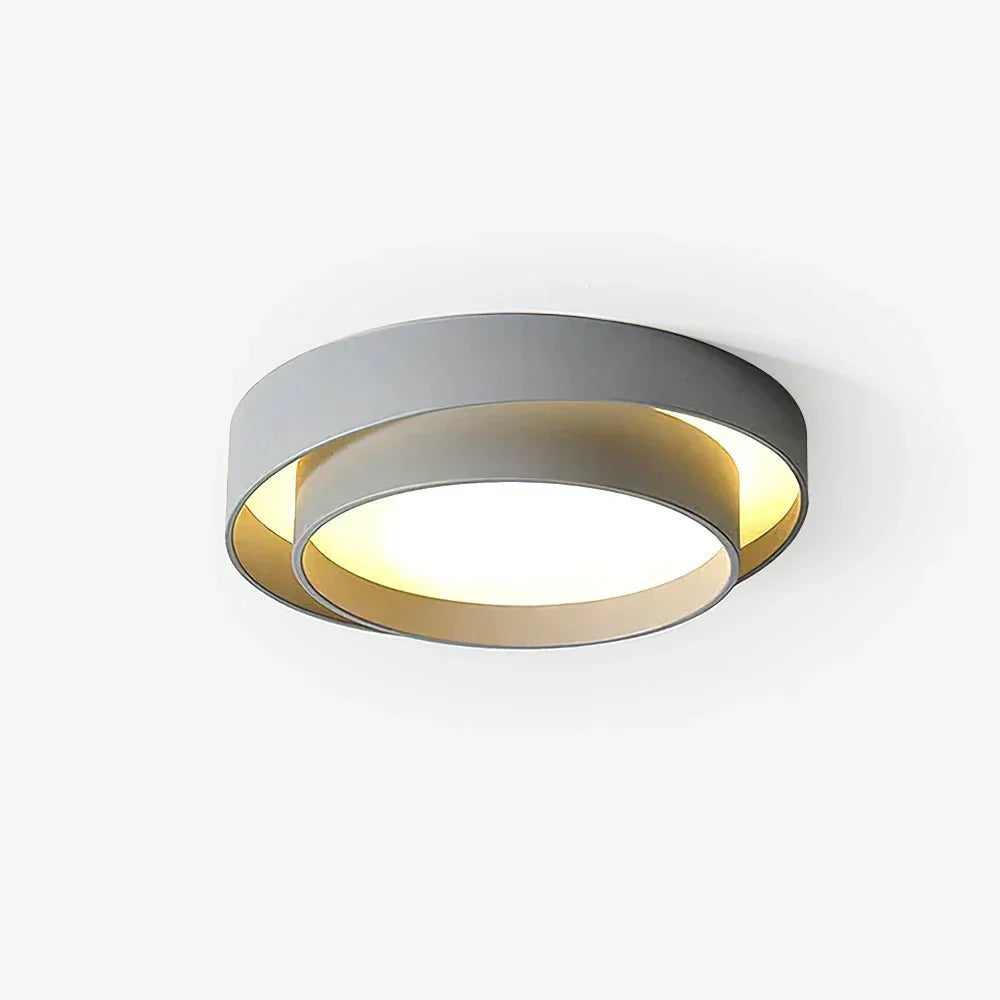 Energiezuinige ronde LED plafondlamp, modern en helder voor uw gang.