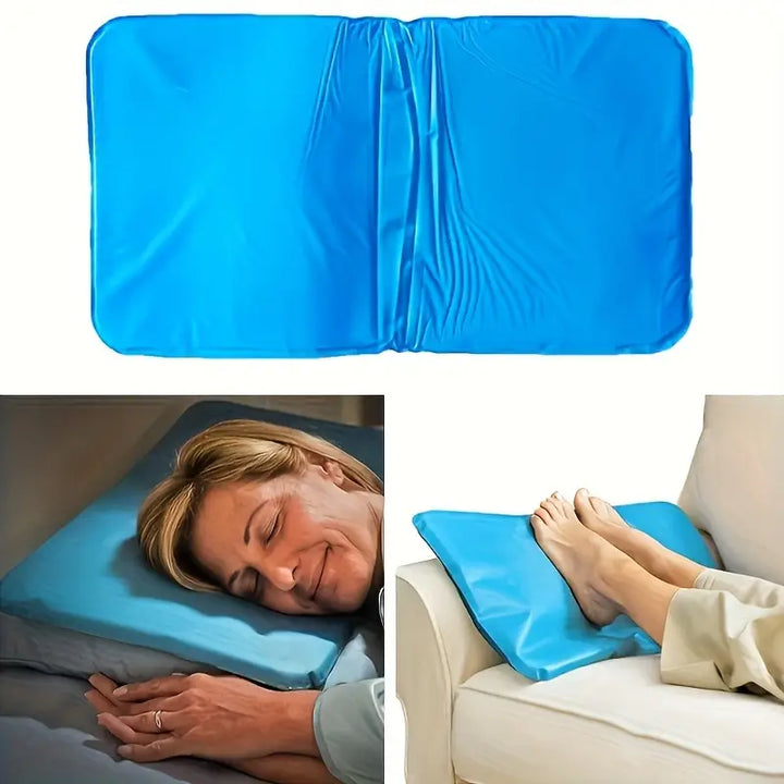 Ergonomisch gel hoofdkussen met verkoelende microvezel voor diepe, verfrissende slaap en optimaal slaapcomfort.