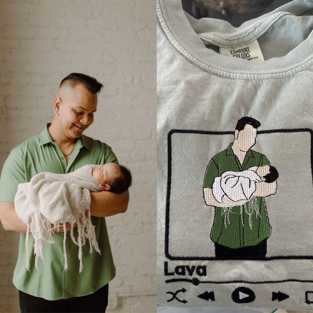 Comfortabel sweatshirt met custom borduring; ideaal herinnerings- of verjaardagscadeau.