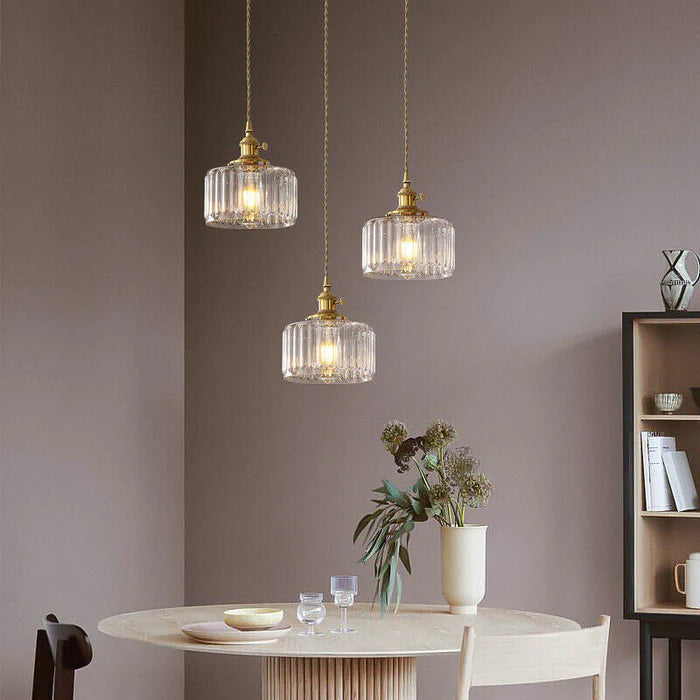 Harrison hanglamp, een tijdloze vintage creatie met prachtige kristallen details.