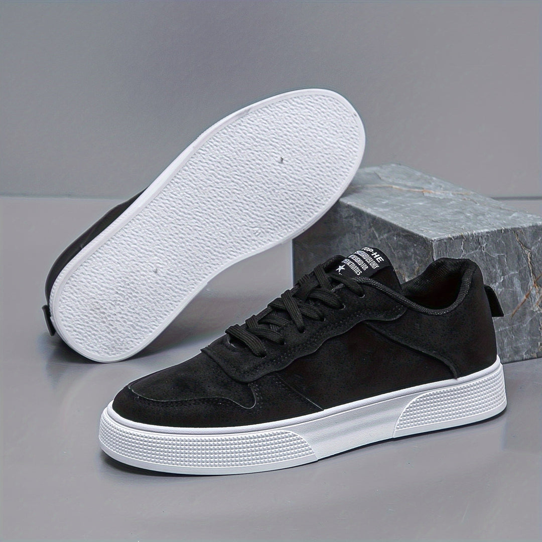 Moderne casual herenschoenen, trendy sneakers met dikke zool voor een modieuze en comfortabele uitstraling.