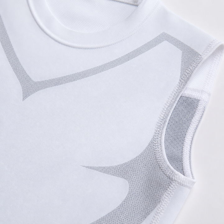 Comfortabel en discreet corrigerend heren ondershirt. Verbeter je houding en rugondersteuning onzichtbaar.