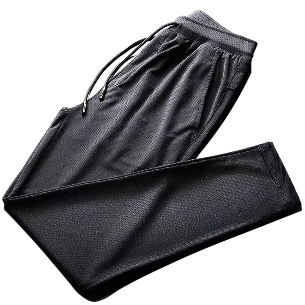 Heren comfortabele fitness joggingbroek, ideaal voor sport en vrije tijd.
