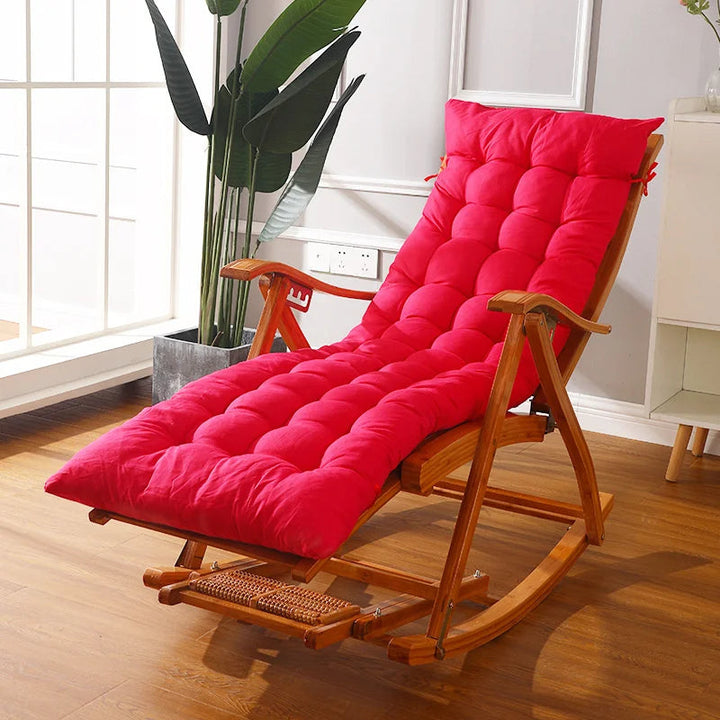 Premium ergonomisch zitkussen voor schommelstoelen, bevordert ontspanning.
